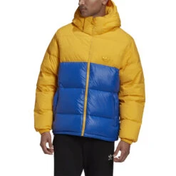 Doudoune Adidas Originals DOWN REGEN HOODED BLOCKED PUFFER -Hommes Vêtements Magasin adidas originals 142