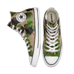 Basket Converse CHUCK TAYLOR HIGH CAMO -Hommes Vêtements Magasin basket converse chuck taylor camo hi top 3