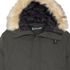 Blouson à Capuche Schott KEYBURN -Hommes Vêtements Magasin blouson a capuche schott keyburn 3