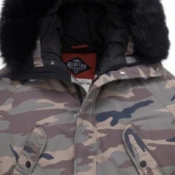 Blouson Helvetica Anchorage Black Edition (Kaki) -Hommes Vêtements Magasin blouson helvetica anchorage black edition kaki 1