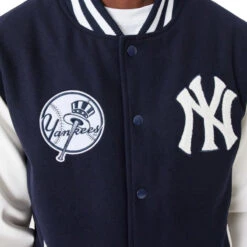 Blouson New Era MLB WORDMARK VARSITY NEYMET -Hommes Vêtements Magasin blouson new era mlb wordmark varsity neymet 4
