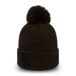 Bonnet New Era Marl Bobble Knit New York Yankees