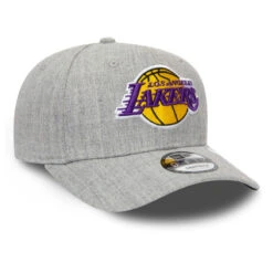 Casquette New Era LOS ANGELES LAKERS HEATHER BASE STRETCH SNAP 9FIFTY -Hommes Vêtements Magasin casquette new era los angeles lakers heather base stretch snap 9fifty 2