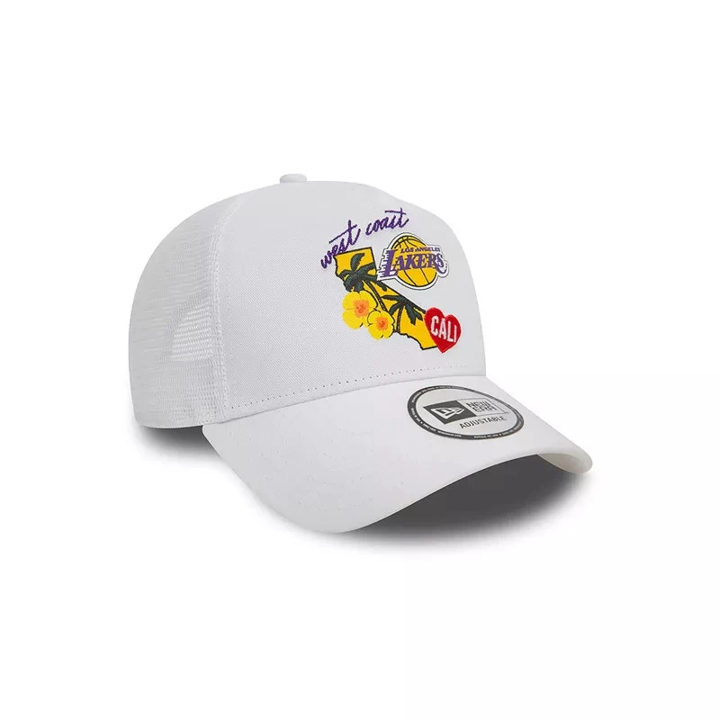 Casquette New Era TRUCKER LA Lakers NBA Team Logo 5 Casquette New Era TRUCKER LA Lakers NBA Team Logo – Image 3