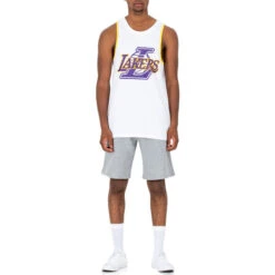 Débardeur New Era NBA DOUBLE LOGO LOSLAK 11 Débardeur New Era NBA DOUBLE LOGO LOSLAK -Hommes Vêtements Magasin debardeur new era los angeles lakers a double logo 11935242 4