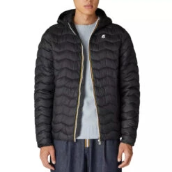 Doudoune à Capuche K-Way JACK Eco Warm -Hommes Vêtements Magasin doudoune a capuche k way jack eco warm 1