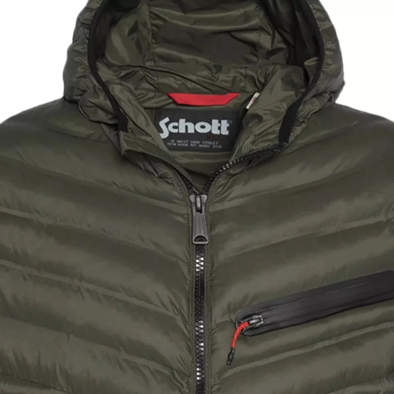 Doudoune Légère à Capuche Schott HART 7 Doudoune Légère à Capuche Schott HART – Image 5