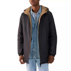 Doudoune Longue Réversible à Capuche Jott MORRISON -Hommes Vêtements Magasin doudoune longue reversible a capuche jott morrison 1