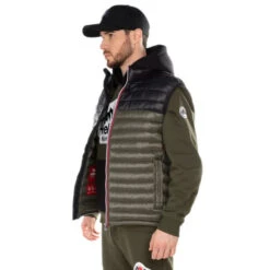 Doudoune Sans Manches Helvetica BILLY -Hommes Vêtements Magasin doudoune sans manches helvetica billy 1