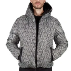 DOUDOUNE CAPUCHE Helvetica REVERSO 2 -Hommes Vêtements Magasin helvetica 70