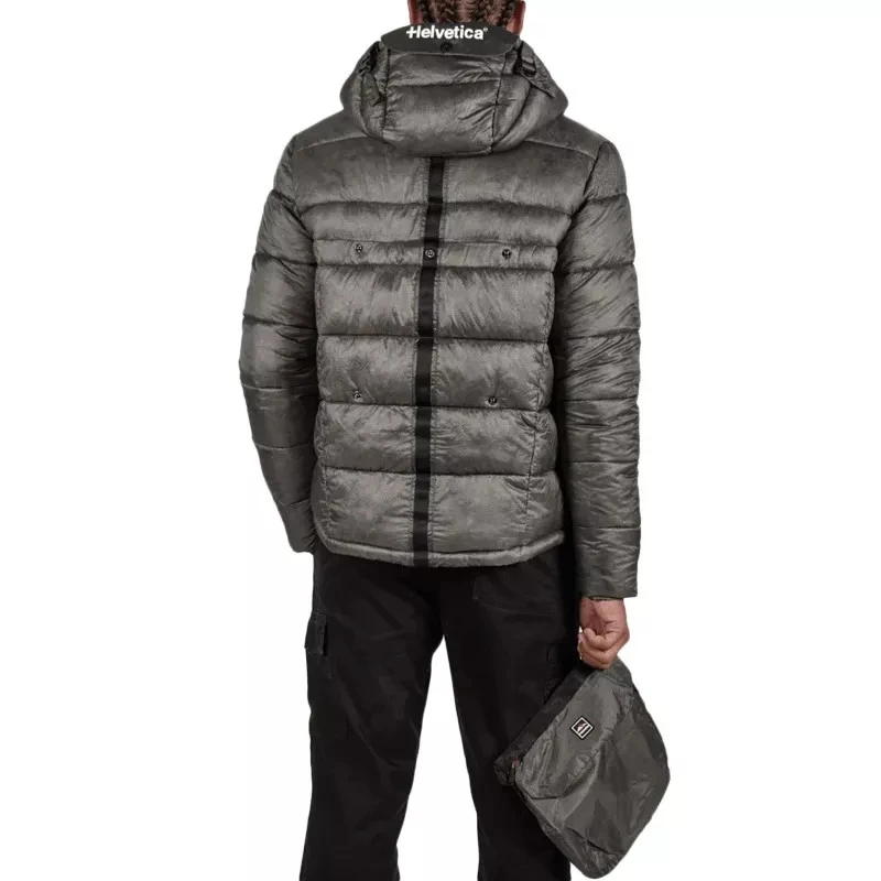 DOUDOUNE CAPUCHE Helvetica AVORIAZ 5 DOUDOUNE CAPUCHE Helvetica AVORIAZ – Image 3