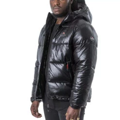 Doudoune à Capuche Helvetica ICE -Hommes Vêtements Magasin helvetica 89