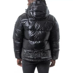 Doudoune à Capuche Helvetica ICE -Hommes Vêtements Magasin helvetica 90