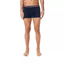 Pack De 3 Boxers Lacoste STRETCH COTTON -Hommes Vêtements Magasin lacoste 184