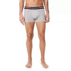 Pack De 3 Boxers Lacoste STRETCH COTTON -Hommes Vêtements Magasin lacoste 185