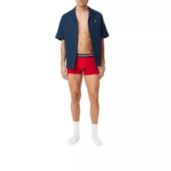 Pack De 3 Boxers Lacoste STRETCH COTTON -Hommes Vêtements Magasin lacoste 186