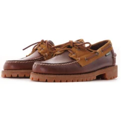 Mocassin Sebago DOCKSIDES PORTLAND LUG MILLERAIN -Hommes Vêtements Magasin mocassin sebago docksides portland lug millerain 3