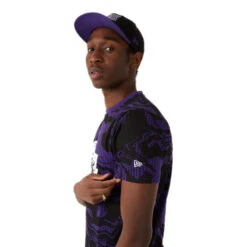 NEW ERA Tee-shirt New LOS ANGELES LAKERS OIL SLICK PRINT -Hommes Vêtements Magasin new era 73