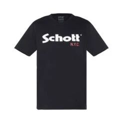 Pack De 2 Tee-shirt Schott Ras Du Cou -Hommes Vêtements Magasin pack de 2 tee shirt schott ras du cou 2