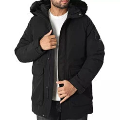 Parka à Capuche Helvetica DREAM 13 Parka à Capuche Helvetica DREAM -Hommes Vêtements Magasin parka a capuche helvetica dream 3