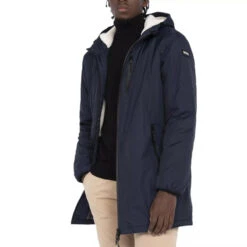 Parka Longue à Capuche Double Sherpa Schott BLADEN2 -Hommes Vêtements Magasin parka longue a capuche double sherpa schott bladen2 5