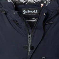 Parka Longue à Capuche Schott EMMETT2 -Hommes Vêtements Magasin parka longue a capuche schott emmett2 8
