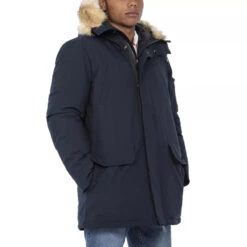 Parka Longue à Capuche Schott NELSON20 -Hommes Vêtements Magasin parka longue a capuche schott nelson20 3