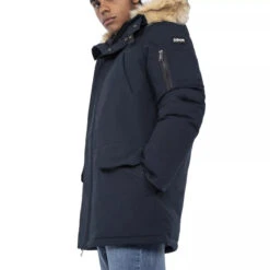 Parka Longue à Capuche Schott NELSON20 -Hommes Vêtements Magasin parka longue a capuche schott nelson20 4