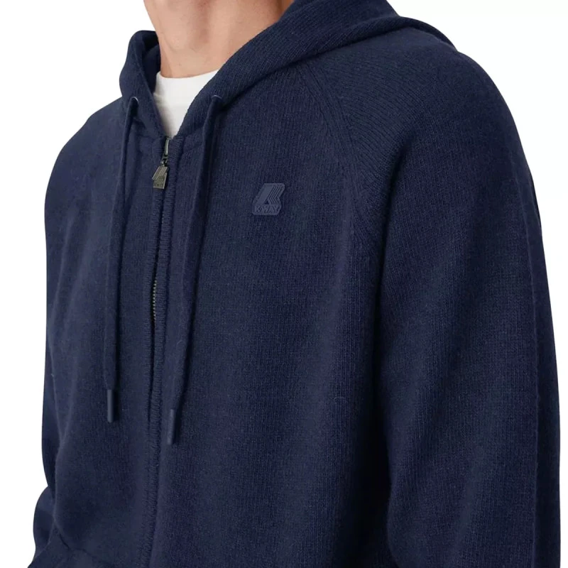 Pullover K-Way MARCY LAMBSWOOL ZIP CAPUCHE 6 Pullover K-Way MARCY LAMBSWOOL ZIP CAPUCHE – Image 4