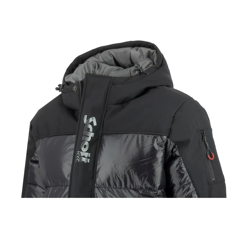 Doudoune à Capuche Schott Delevan SMU 4 Doudoune à Capuche Schott Delevan SMU – Image 2