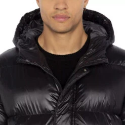 Doudoune Longue à Capuche Schott IVAN -Hommes Vêtements Magasin schott 118