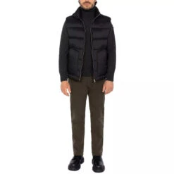 DOUDOUNE SANS MANCHES SCHOTT BRODERIE HAWKVRS -Hommes Vêtements Magasin schott 13