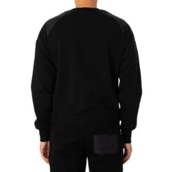 Sweat Schott COL ROND EMPIECEMENT REDSILVERE -Hommes Vêtements Magasin schott 22