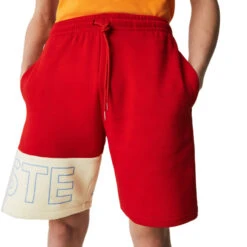 Short Lacoste COLOR-BLOCK -Hommes Vêtements Magasin short lacoste color block 4