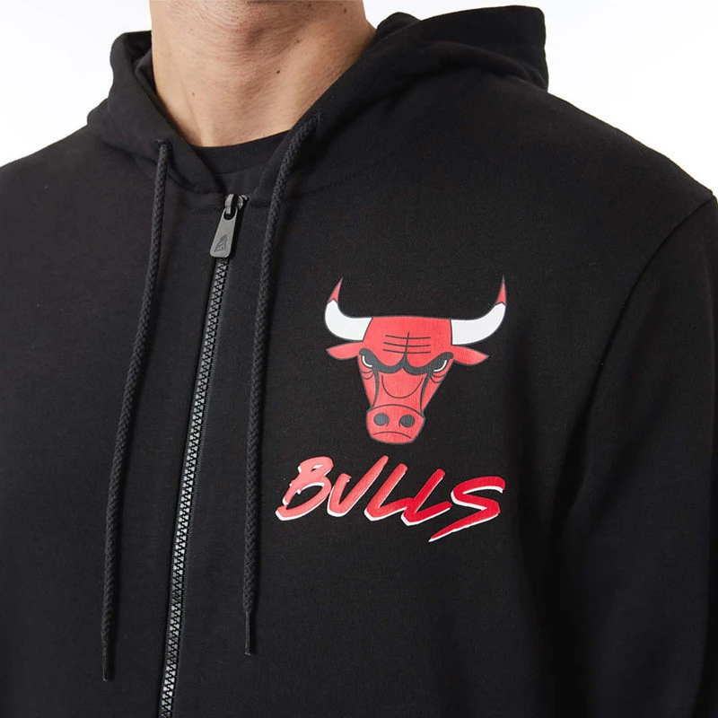 Sweat à Capuche New Era Chicago Bulls NBA Script 7 Sweat à Capuche New Era Chicago Bulls NBA Script – Image 5