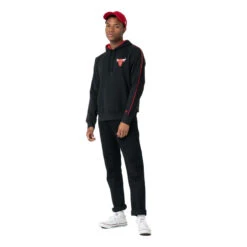 Sweat à Capuche New Era CHICAGO BULLS STRIPE PIPING -Hommes Vêtements Magasin sweat a capuche new era chicago bulls stripe piping 3