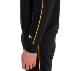 Sweat à Capuche New Era LOS ANGELES LAKERS STRIPED -Hommes Vêtements Magasin sweat a capuche new era los angeles lakers striped 1