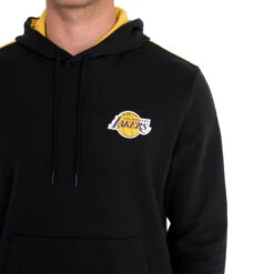 Sweat à Capuche New Era LOS ANGELES LAKERS STRIPED -Hommes Vêtements Magasin sweat a capuche new era los angeles lakers striped 2