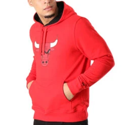 Sweat à Capuche New Era Tip Off Chicago Bulls 9 Sweat à Capuche New Era Tip Off Chicago Bulls -Hommes Vêtements Magasin sweat a capuche new era tip off chicago bulls 2