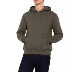 Sweatshirt à Capuche Schott AVEC BRODERIE -Hommes Vêtements Magasin sweatshirt a capuche schott avec broderie 2