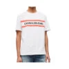 Tee-shirt Calvin Klein CHEST STRIPE INSTIT -Hommes Vêtements Magasin tee shirt calvin klein chest stripe instit