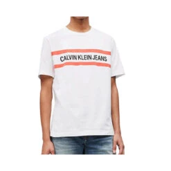 Tee-shirt Calvin Klein CHEST STRIPE INSTIT