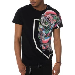 Tee-shirt Horspist STUNT -Hommes Vêtements Magasin tee shirt horspist stunt stunt m520 black 2