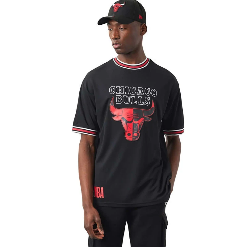 Tee-shirt New Era Chicago Bulls NBA Team Logo 3 Tee-shirt New Era Chicago Bulls NBA Team Logo