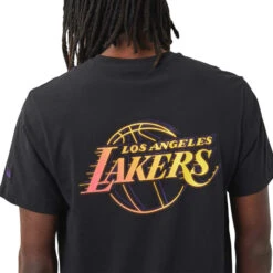 Tee-shirt New Era LA Lakers NBA Neon Fade -Hommes Vêtements Magasin tee shirt new era la lakers nba neon fade 3