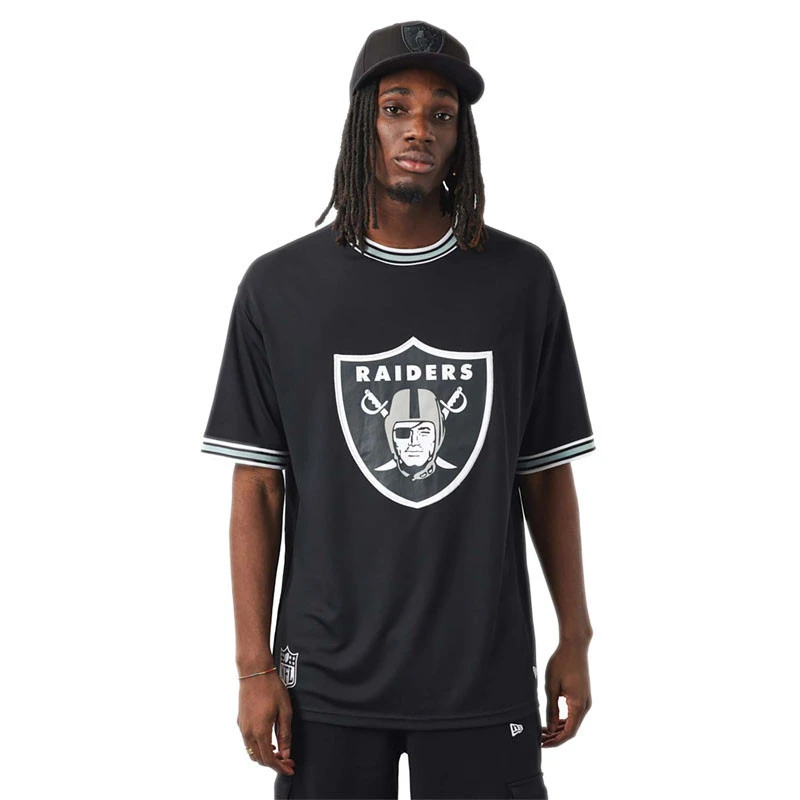 Tee-shirt New Era Las Vegas Raiders NFL Team Logo 3 Tee-shirt New Era Las Vegas Raiders NFL Team Logo