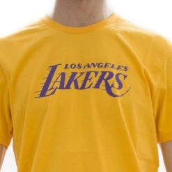 Tee-shirt New Era LOS ANGELES LAKERS COLOUR BLOCK -Hommes Vêtements Magasin tee shirt new era los angeles lakers colour block 2