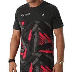 Tee-shirt New Era MERCEDES E SPORT CAMO -Hommes Vêtements Magasin tee shirt new era mercedes e sport camo 2