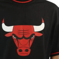 T-shirt New Era NBA Chicago Bulls -Hommes Vêtements Magasin tee shirt new era nba team logo oversized chicago bulls mesh 7
