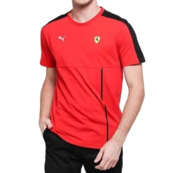 Tee-shirt Puma Scuderia Ferrari T7 -Hommes Vêtements Magasin tee shirt puma scuderia ferrari t7 2